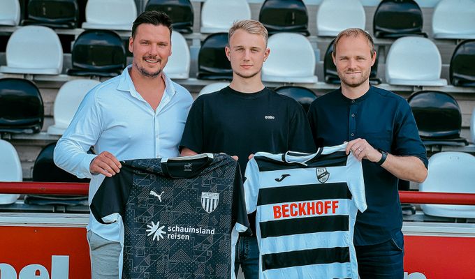 1. FC Bocholt leiht Sturmtalent Willi Reincke aus