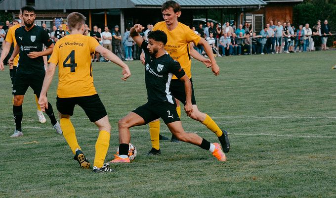 Souveräner Sieg im Benefizspiel beim FC Marbeck