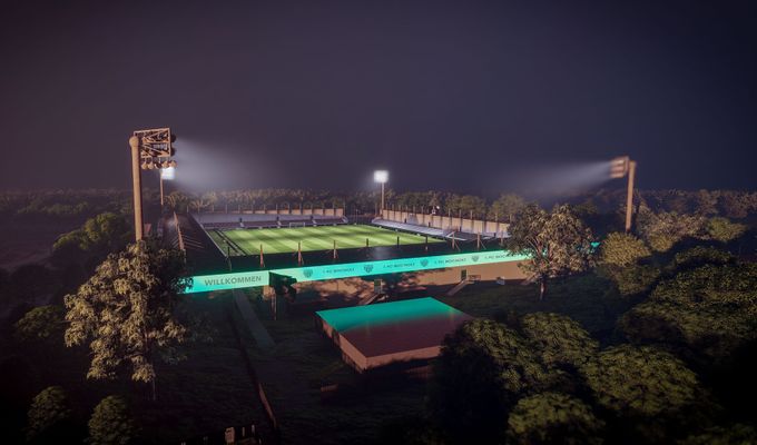 1. FC stellt Stadionpläne vor