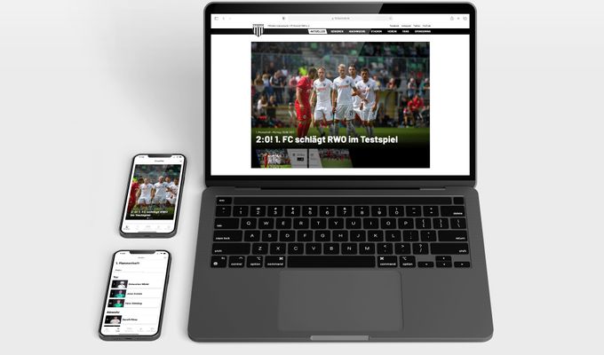 1. FC mit neuer Homepage und E-Ticket-Verkauf