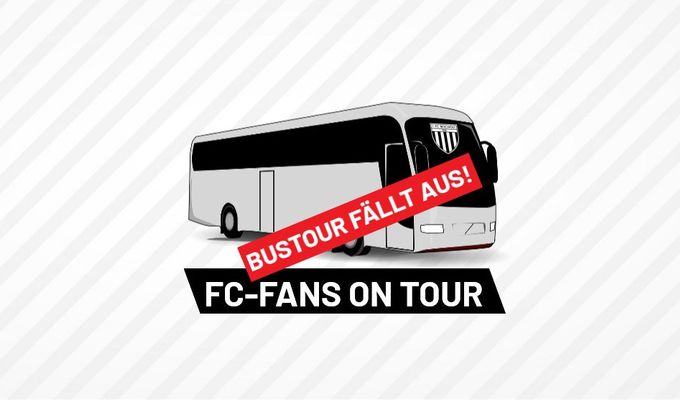 Bustour fällt aus!