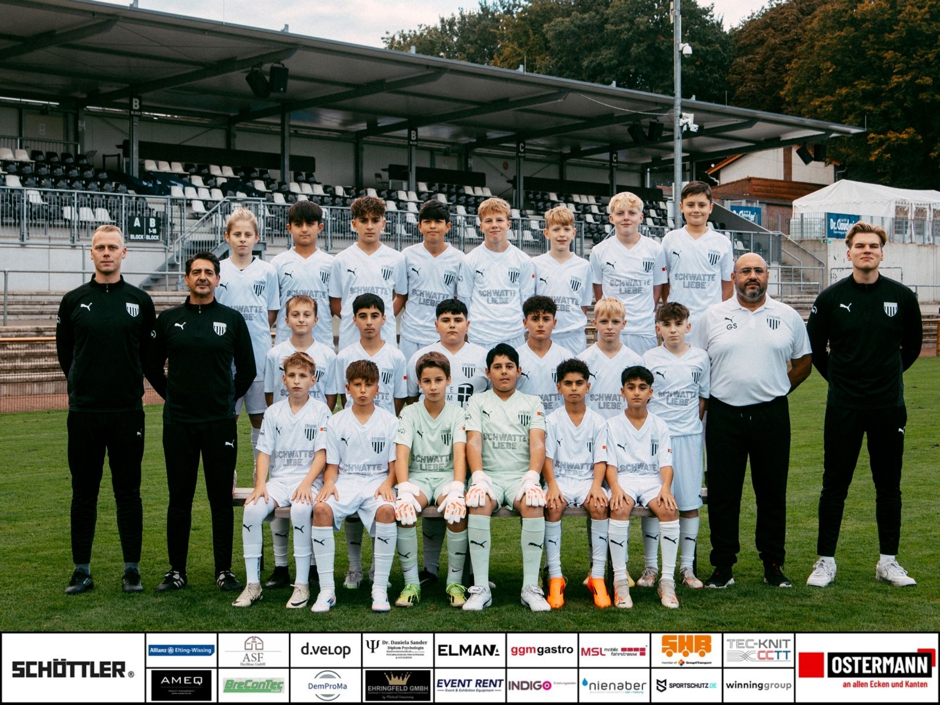 Mannschaftsfoto U13-Junioren