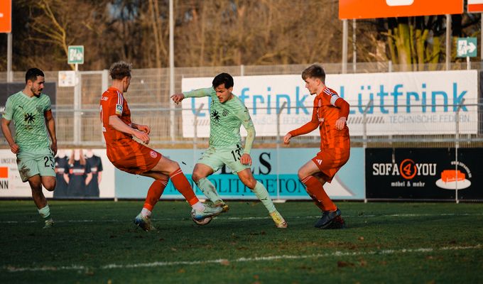 FCB mit Remis gegen Düsseldorf