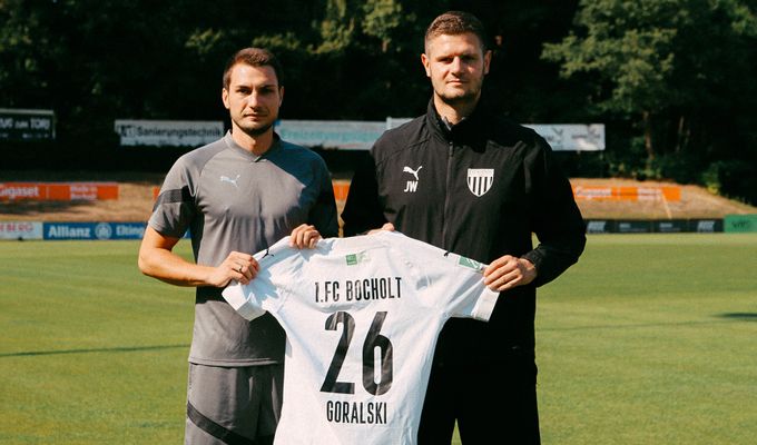 1. FC Bocholt verpflichtet Leander Goralski vom Bonner SC