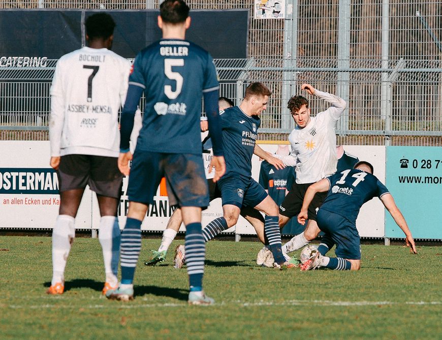 3:3 – 1. FC Bocholt lässt gegen Wiedenbrück Punkte liegen