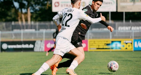 Im Grenzlandstadion gegen die U23 von Borrussia Mönchengladbach